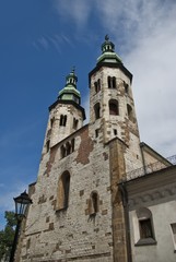 Fototapeta na wymiar Romański kościół, Kraków Polska