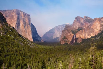 Wandcirkels plexiglas El Capitan, Yosemite Valley © LoonChild