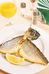Roasted fillet of Dorada fish