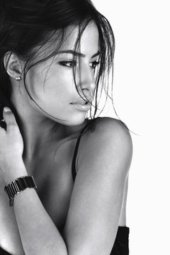 Fototapeta young woman portrait