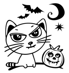 halloween cat