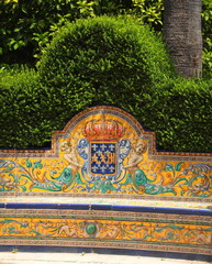 Panchina in  maiolica, Siviglia
