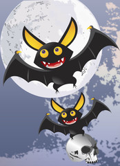 vampire bats vector