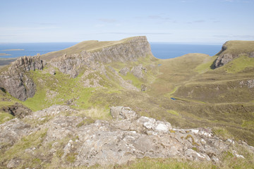 Quiraing; Trotternish; Isle of Skye; Scotland; UK