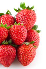 Appetizing strawberries