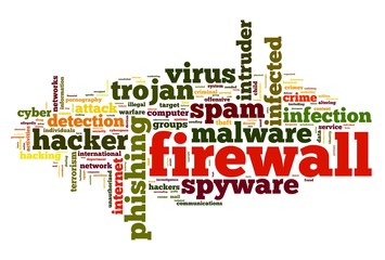 Firewall concept in tag cloud