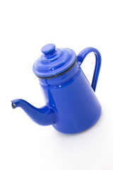 Blue teapot