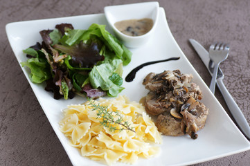filet de veau et farfalles 3