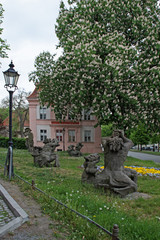 Tritonengruppe mit Galeta in Brandenburg a.d. Havel
