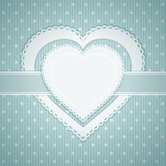 valentine heart label