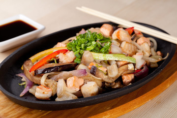 Udon with Seafood