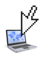 Cursor and notebook.