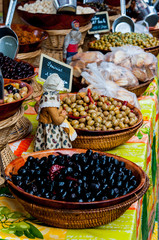 olives sur un marché provençal