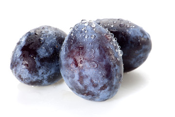 Prugne susine goccie d'acqua freschezza