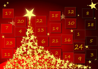 Adventskalender, Weihnachten, Advent