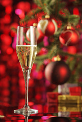 Celebration With Champagne