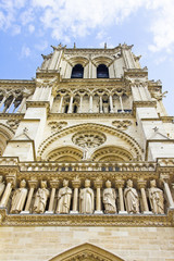 Fototapeta premium The Notre Dame cathedral, Paris
