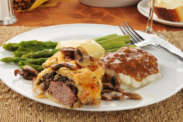 Beef Wellington Dinner