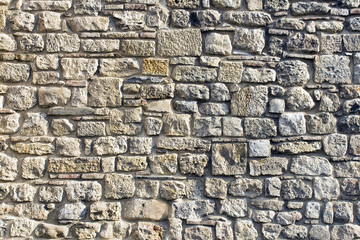 Stone wall texrure as background