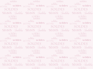 Wallpaper soldes. Fond de site rose pâle.