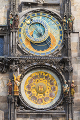 Fototapeta na wymiar Zegar w Pradze