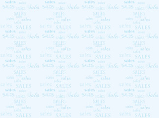 Blue sales background. Marketing website wallpaper.