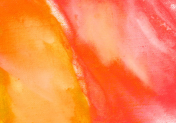 abstract painting by oil on canvas in pink tones,  illustration, © Mikhail Zahranichny