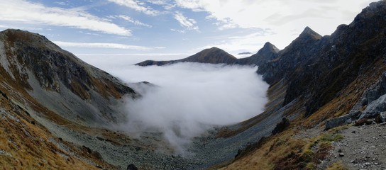 upper part of Smutna dolina in western part of Tatra mountains © rihas