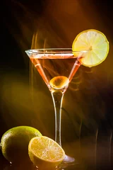 Gordijnen kleurrijke cocktail © Goinyk