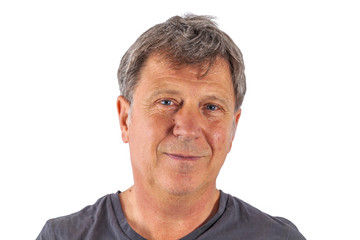 Obraz premium smiling man isolated on white