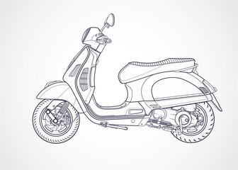 scooter vector © max_776