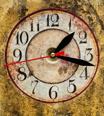 Grunge Clock