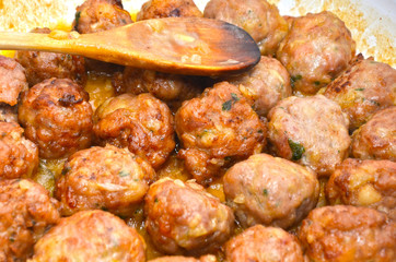Albondigas en salsa