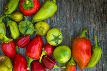 Capsicum and tomato