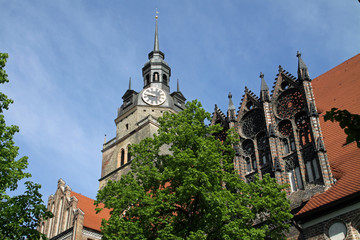 Fototapeta na wymiar Katharinenkirche w Brandenburg ad Havel