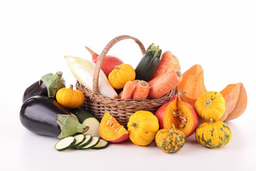 abundance of vegetable