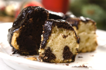 Traditional Christmas cake