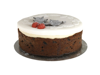 Iced Christmas Cake