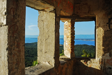 Blick aus der Burg