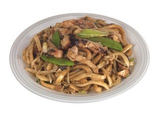 Miso Yaki Chicken Udon Noodles
