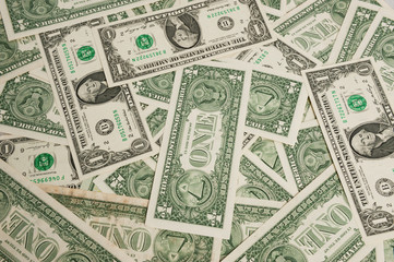 One dollar bills