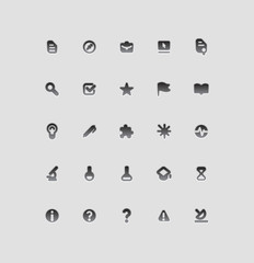Icons for education and science