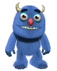 3d cartoon furry cute goblin