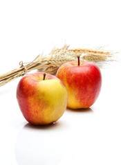 apples and wheat