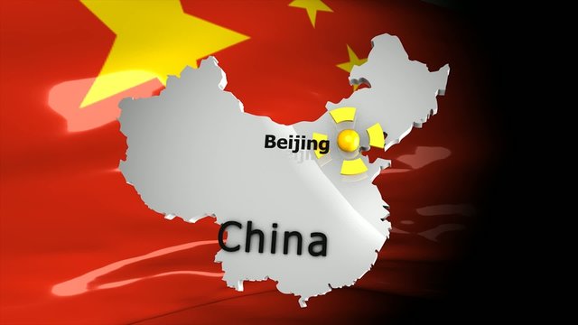 Crisis location map series, China.
