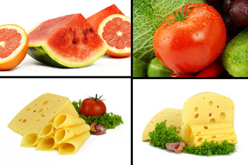Warzywa z serem