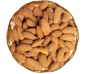 almonds in a bowl