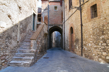 Alleyway. Narni. Umbria. Italy.