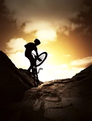 Poster Extreme bike sport