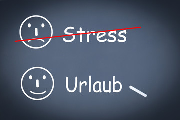 Stress urlaub